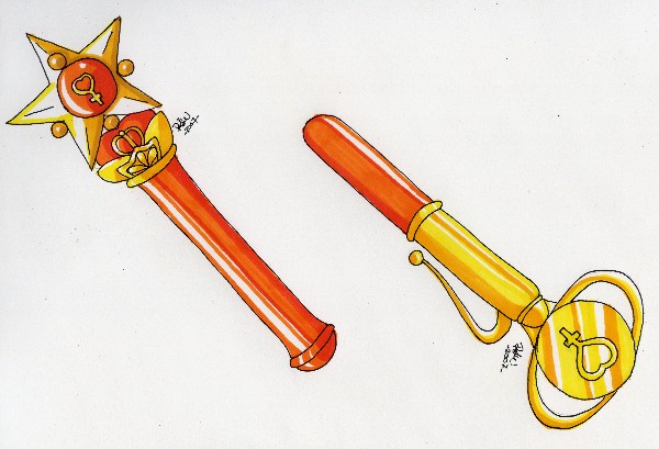 Sailor Venus Henshin Pens by Tini