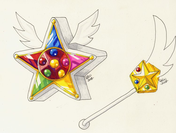 Sailor Starlights' Items by Tini