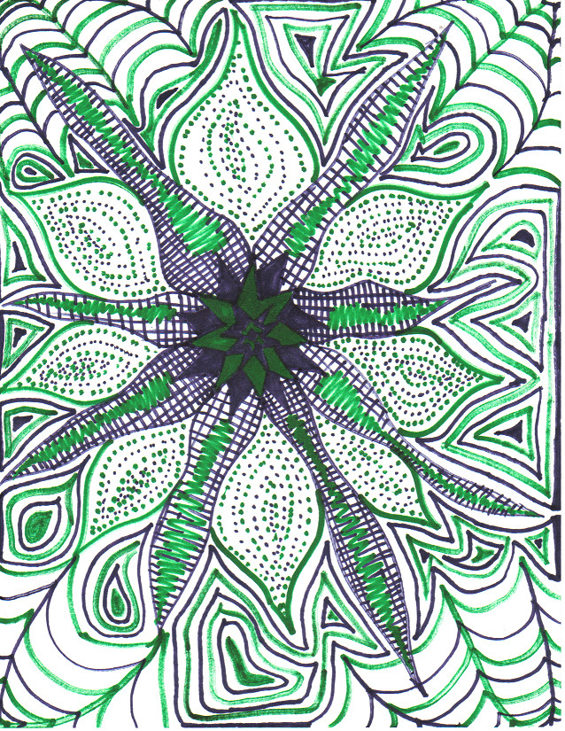 hypnotic flower by Titanlover