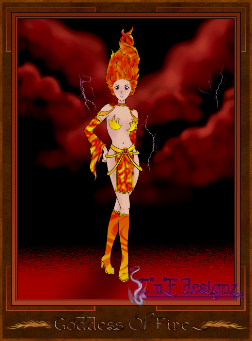 Goddess Of Fire by TnFDESIGNER