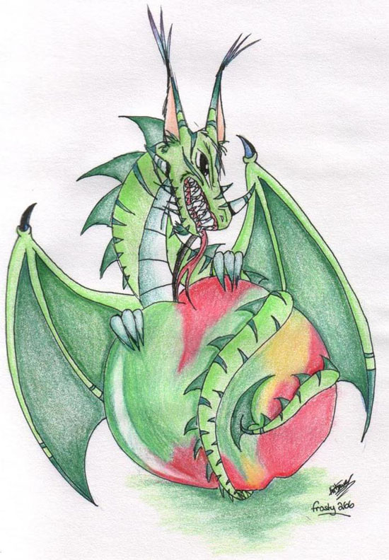 Apple Dragon by Toby_chan