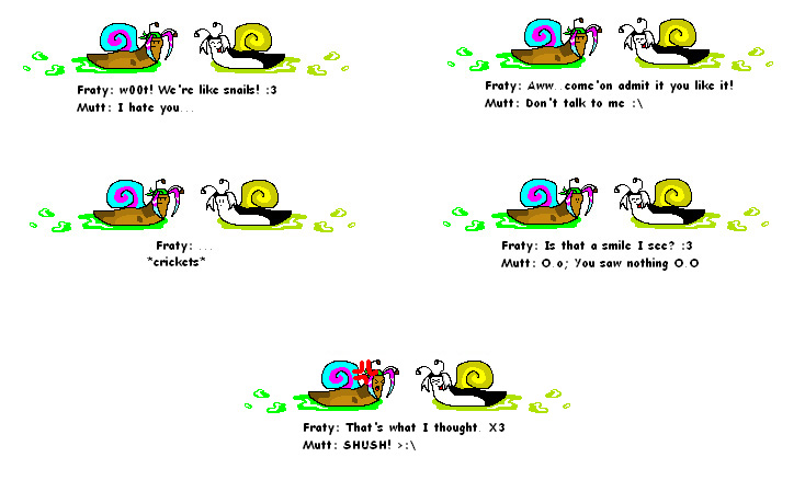 Teh Smexy Snails by Toby_chan