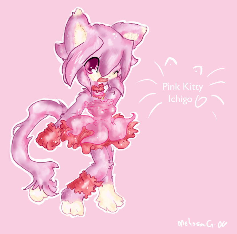 PinkKitty Ichigo by Toey
