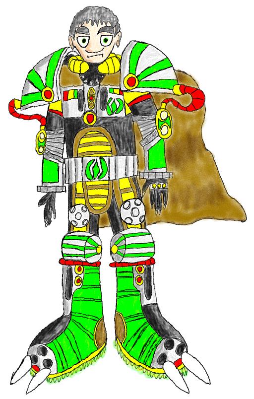 zog soldier without the helmet (with bits added) by Tombot