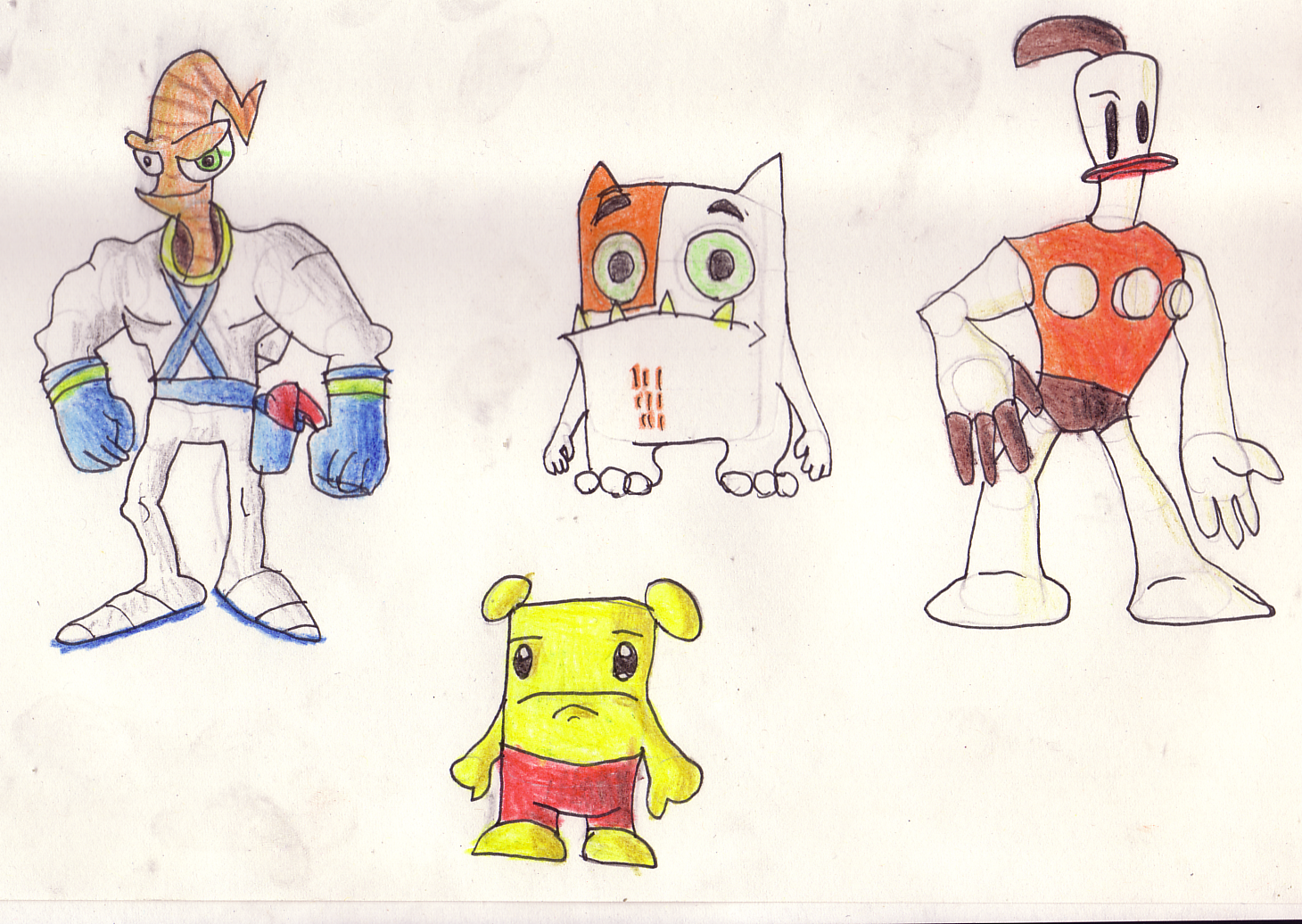 Doug Tennapel characters by Tombot