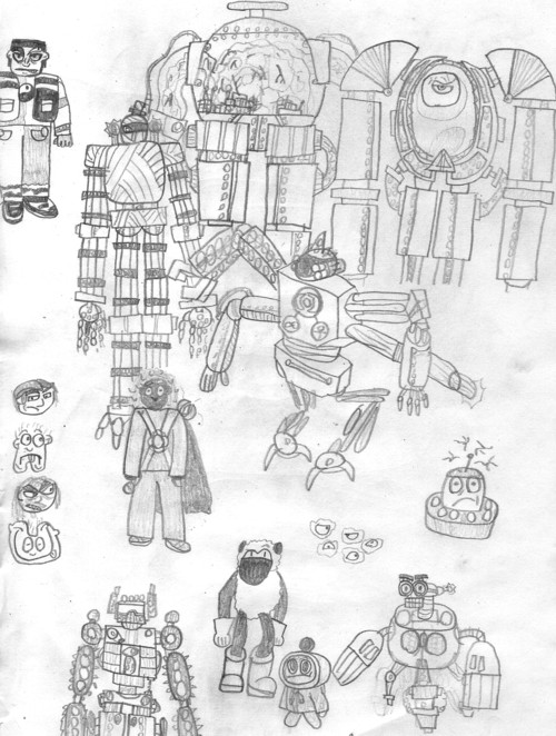 Tombot's compendium of characters by Tombot