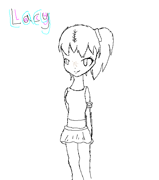 If Lacy dressed like a girl... by TonyatheFox