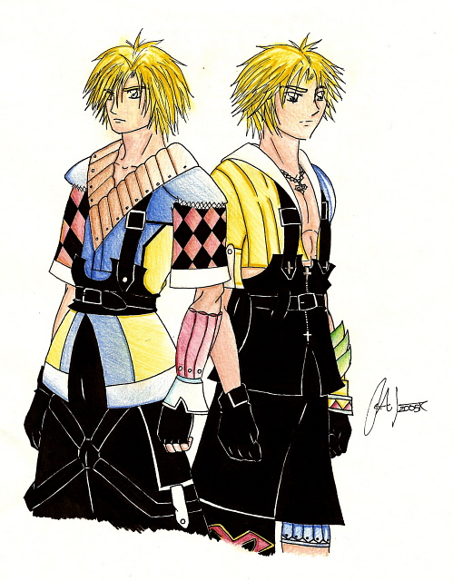 Tidus&Shuyin *Color* by Topaz_94