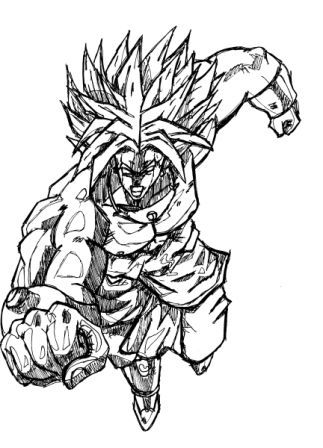 my first Broly! by Tore
