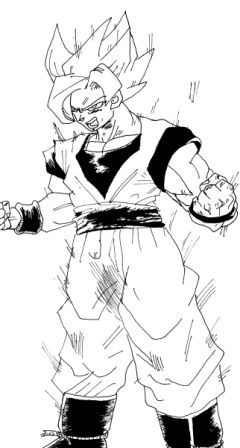 Goku ss1 by Tore