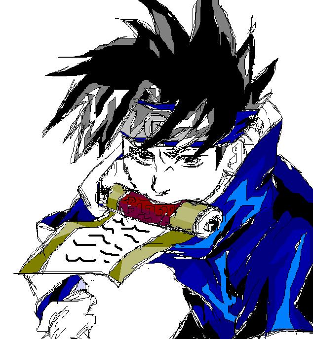 Sasuke*done with paint* by Tore