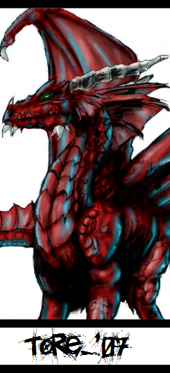 Crimson Blood Dragon*Please Comment* by Tore