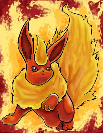 Flareon by Torn