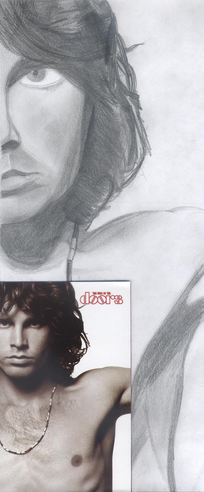 Jim Morrison (half only) by Tornado_Kid