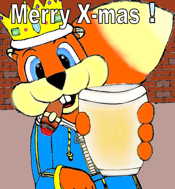 Conker the king wish you a... by Tornado_Kid