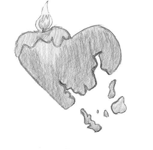 Burning/broken heart by Toxic_dragon