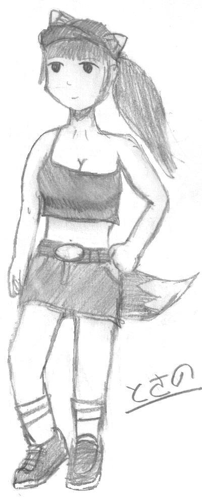 Fox Girl by Tozino