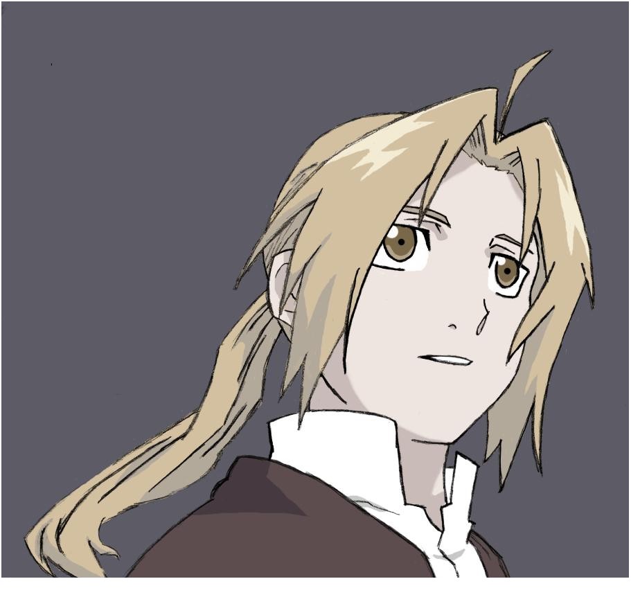 Edward Elric Colored by Travis2311