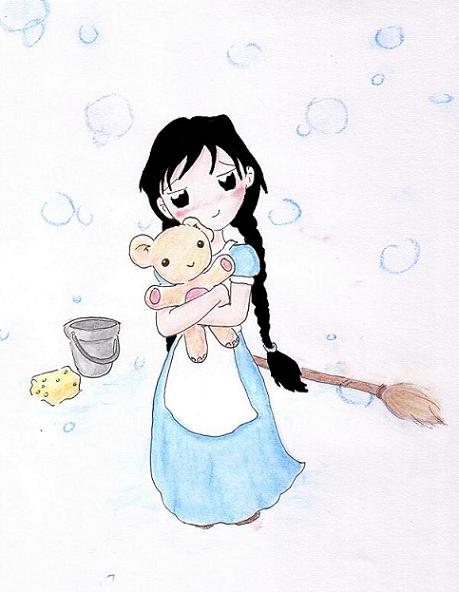 let's stop washing, let's start hugging the teddy! by Tre