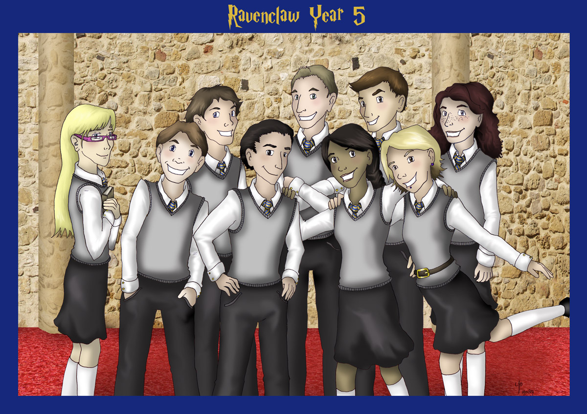 Ravenclaw Class by Tre