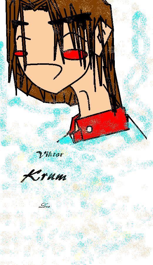 Viktor Krum oekaki by TriXterHaven