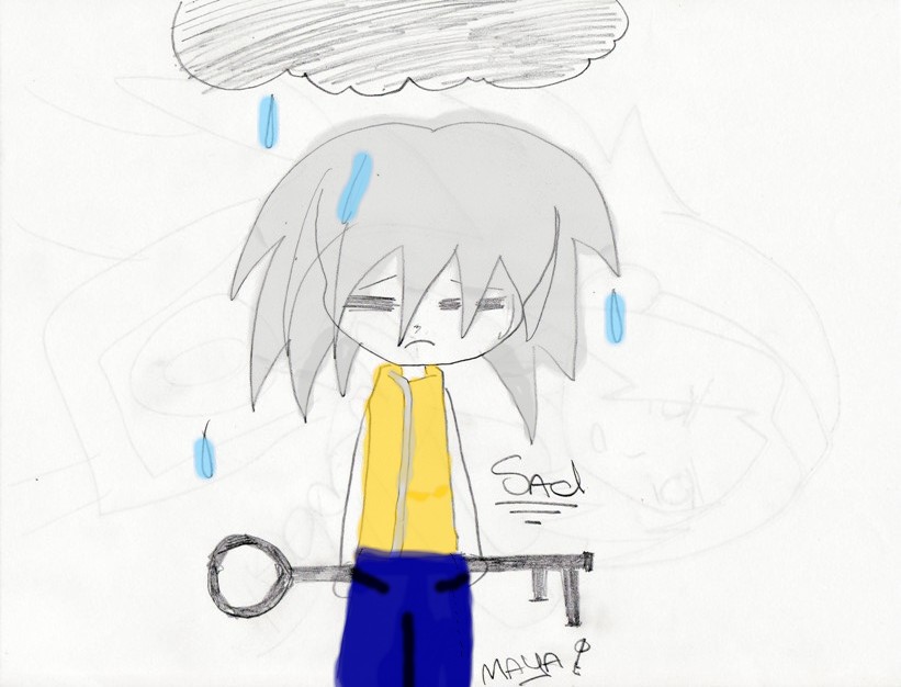Riku's sad by Trigger449