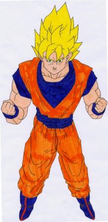 Super Saiyan Goku by Triss
