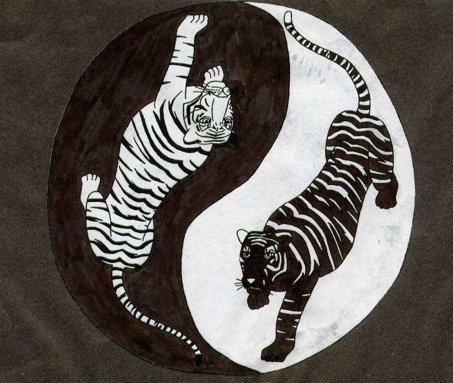Yin Yang Tiger by Triss - Fanart Central