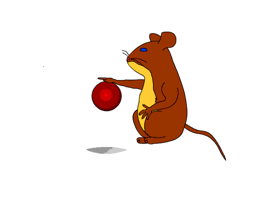 Basketballing Mouse Animation by Triss