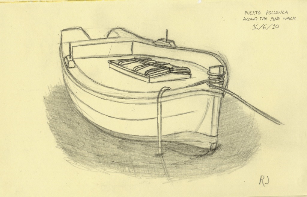 Boat Sketch by Triss