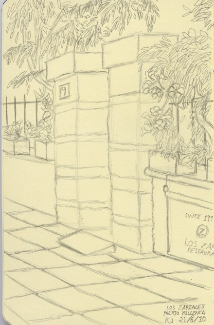 Gateposts Sketch by Triss