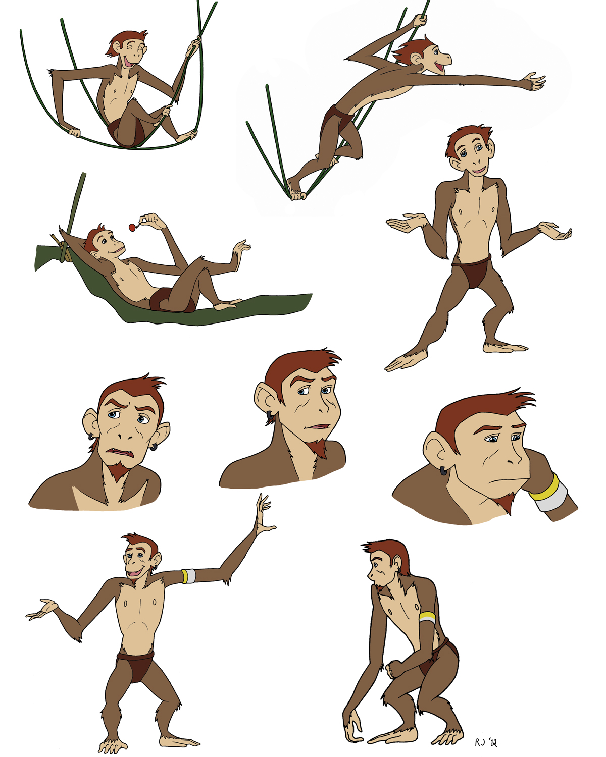 A Monkey's Tale Sketchdump by Triss