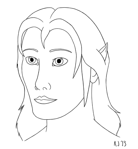 Tiria Sketch 2 by Triss