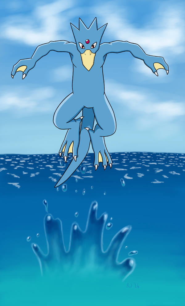 Golduck by Triss
