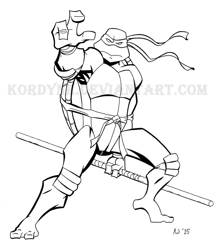 Donatello Ink by Triss