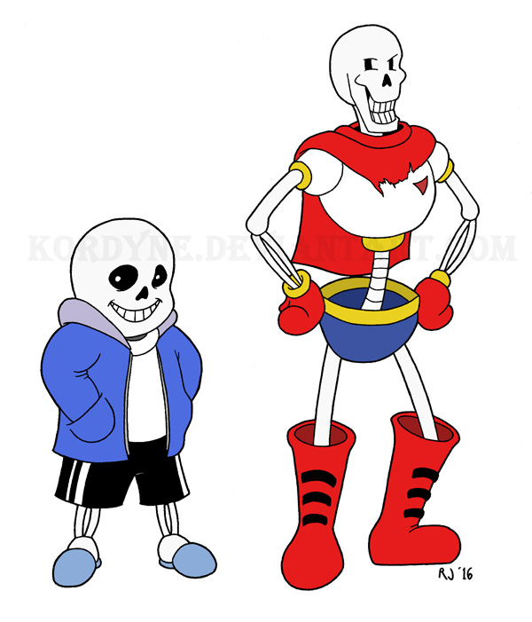 Sans and Papyrus by Triss