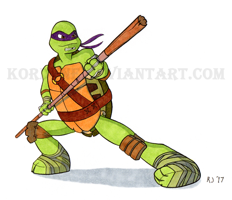 Spring Inks 8: Donatello by Triss