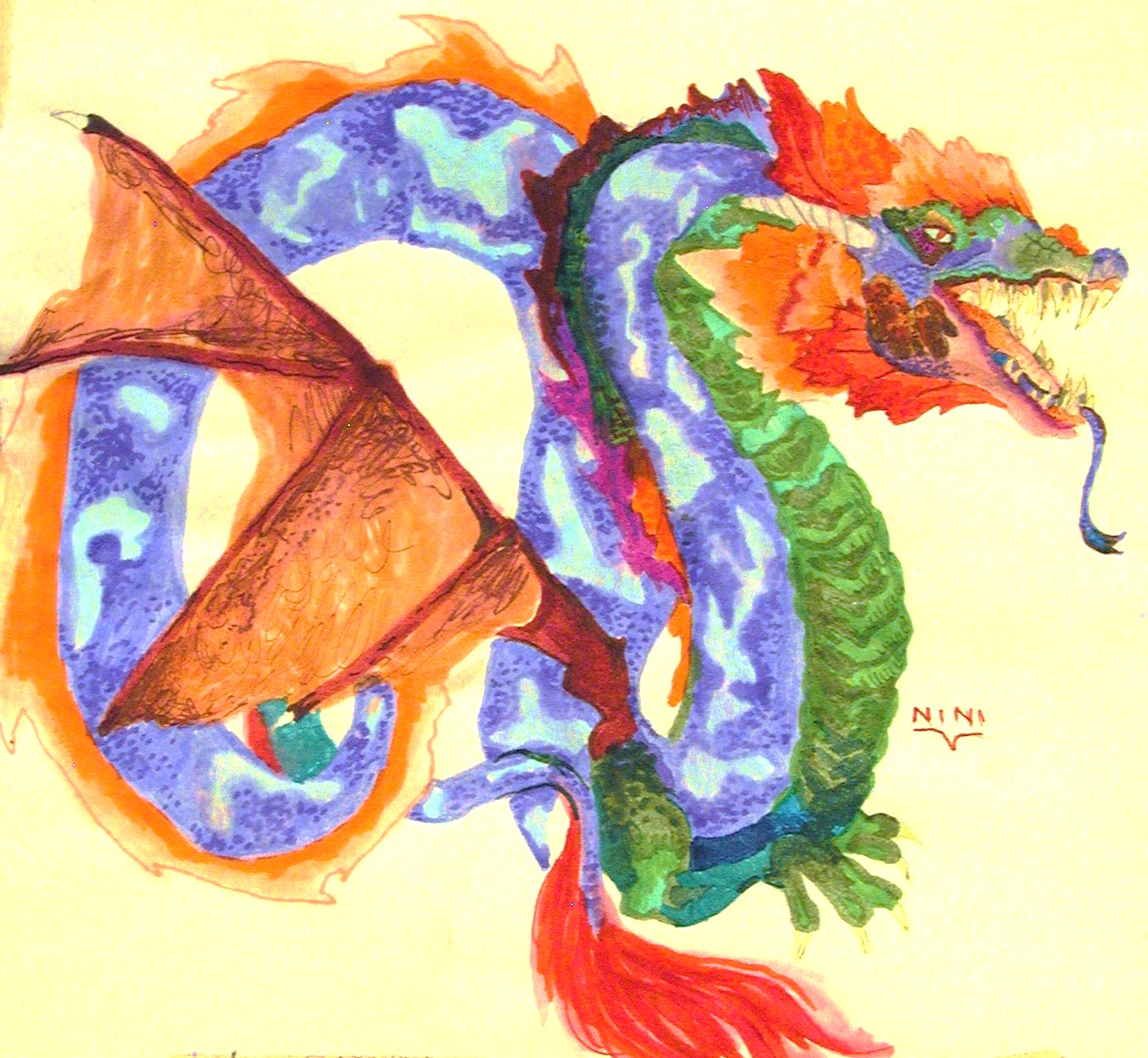 trollfur the dragon by Trollfur