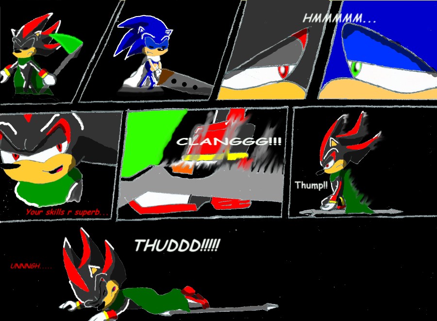 !!Sonic VS. Shadow!! Part 5a by TrueBlue02