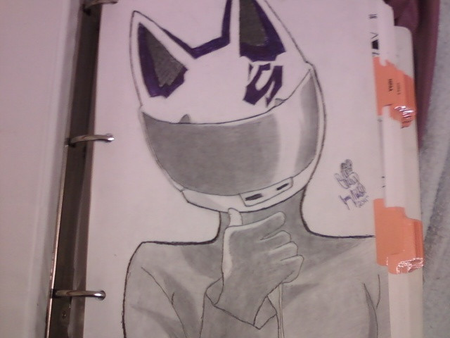 Celty In Thought by TrueDullahan94