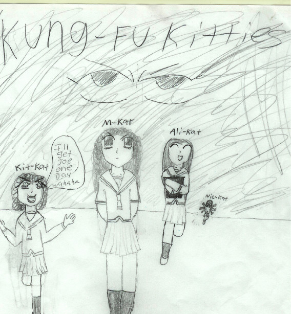 kung-fu kitties by Trunks_Lover