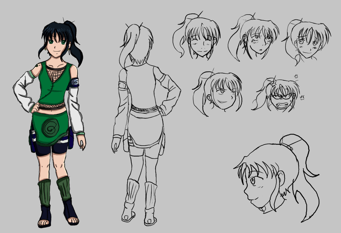 Infusana's Character sheet by TsuNekoChan