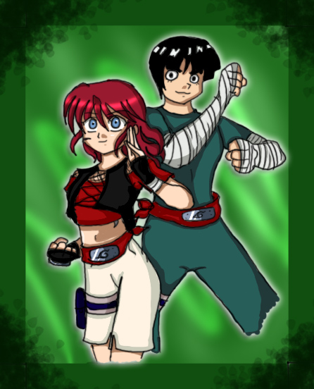 Satomi and Lee: Taijutsu Team by TsuNekoChan