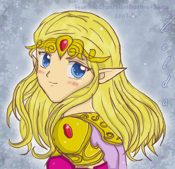 Princess Zelda for _ by TsuNekoChan