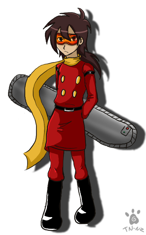 Cyborg 009 OC by TsuNekoChan