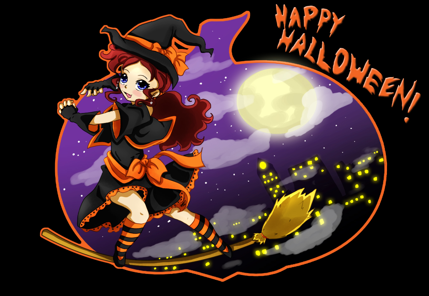 Happy Halloween 2009 by TsuNekoChan