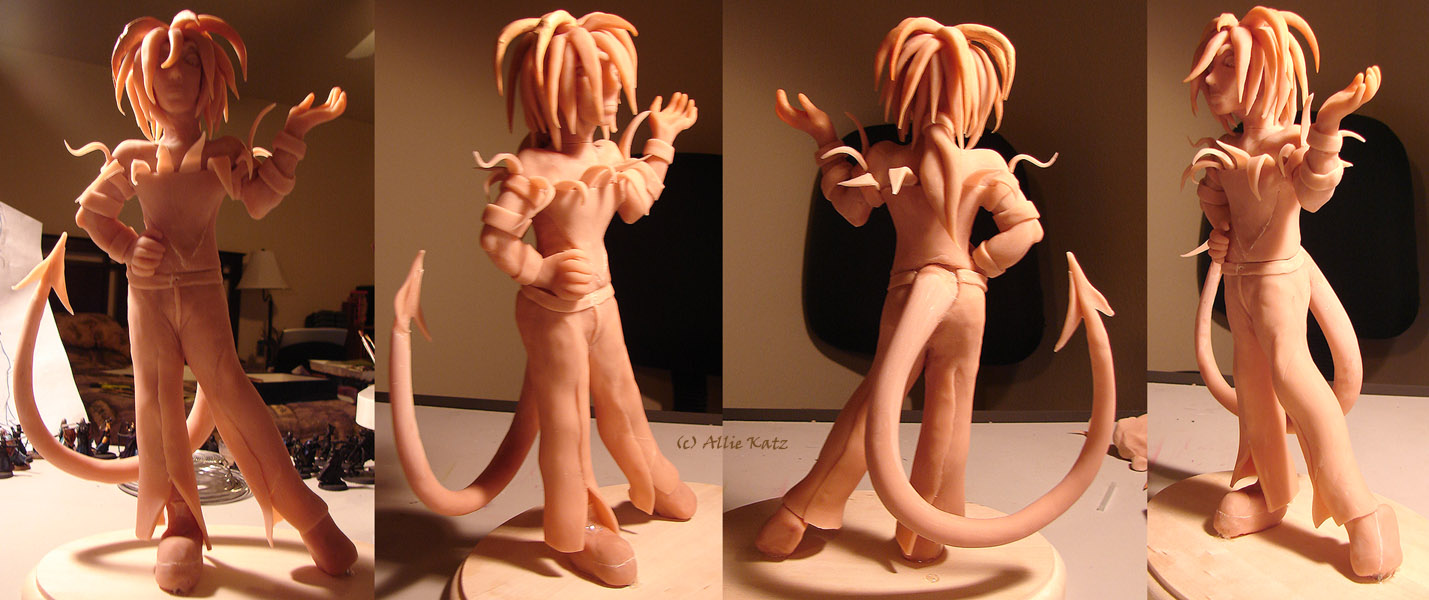 Aucifer Sculpture Model by TsukiNoNeko