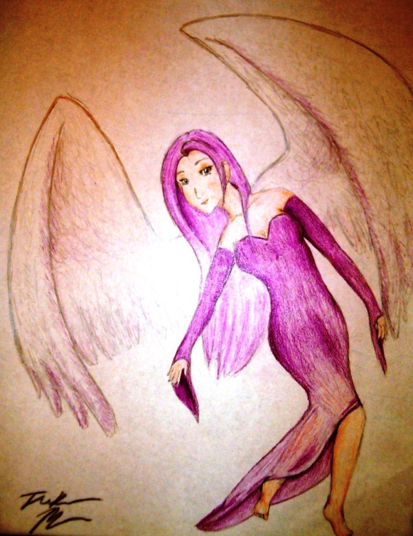 Violet Angel by Tsuki_Makkura