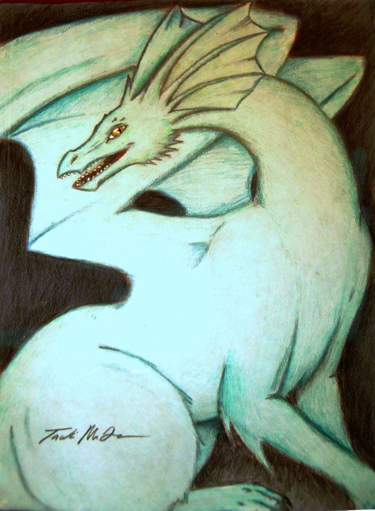 My dragon, Soko by Tsuki_Makkura