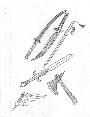 swords by Tsumetai_no_Ryuu